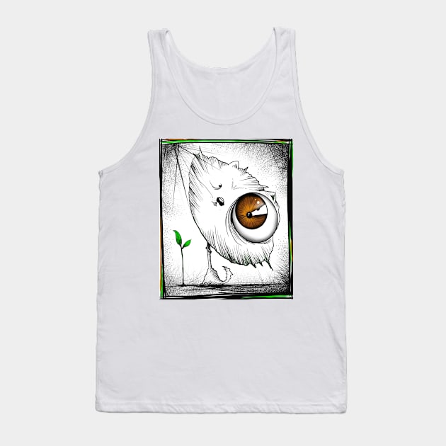 Untitled cat Tank Top by Sing-Toe-Wrote 